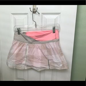 Lululemon running skirt